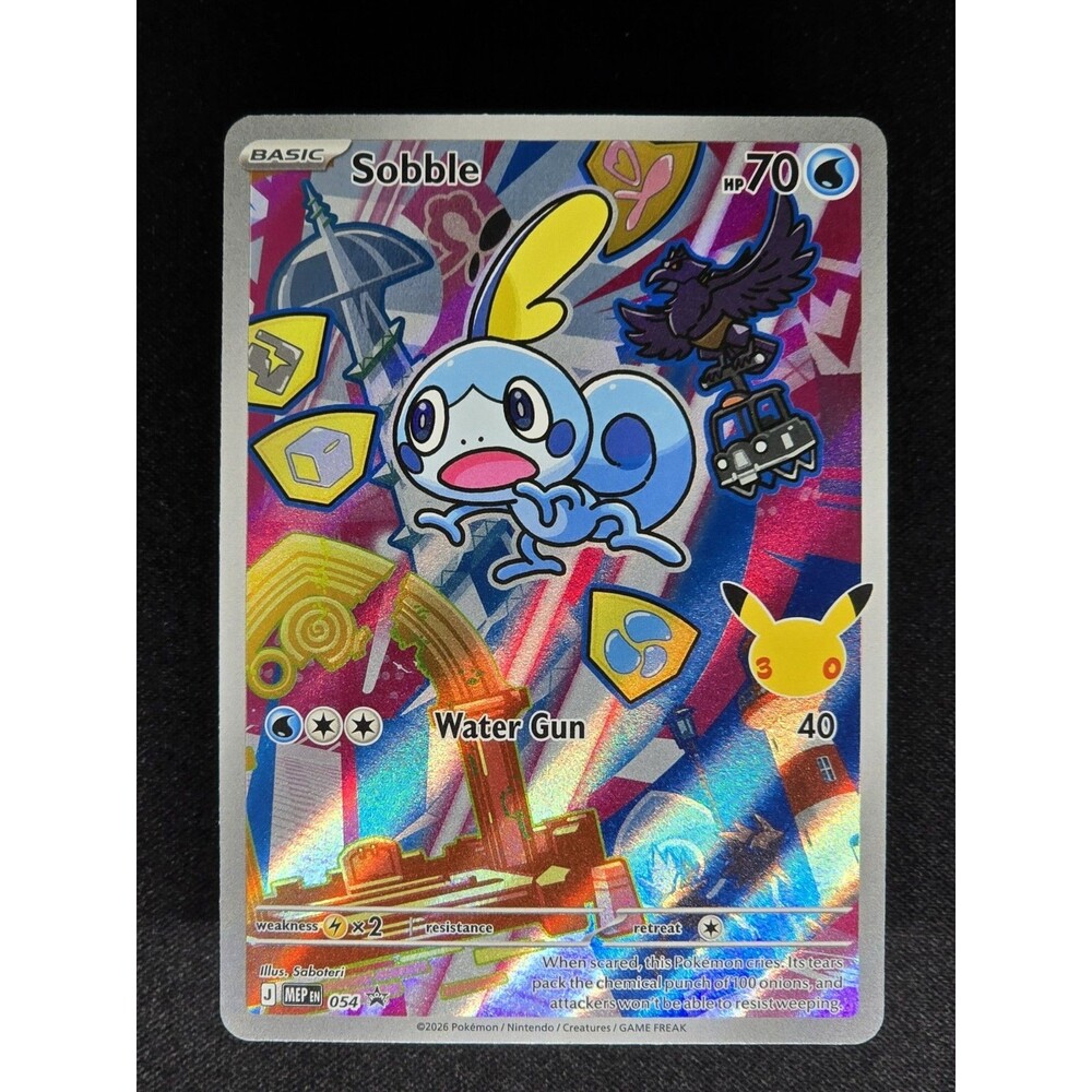 Pokemon TCG Sobble 054 SV Scarlet & Violet Promo 54 Holo First Partners NM